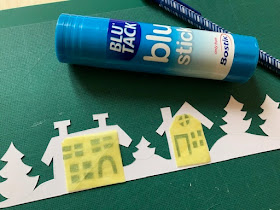 Bostik glue stick for tissue paper windows