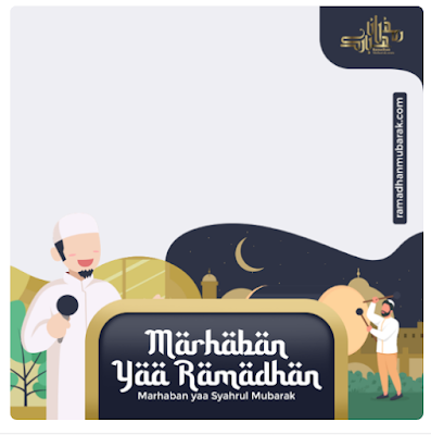 Gratis, Ini Kumpulan 100 Lebih Link Twibbbon Ucapan Ramadhan 1444 H, Selamat Menunaikan Ibadah Puasa Tahun 2023 M