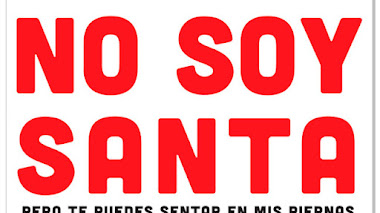 NO SOY SANTA Estampados de navidad