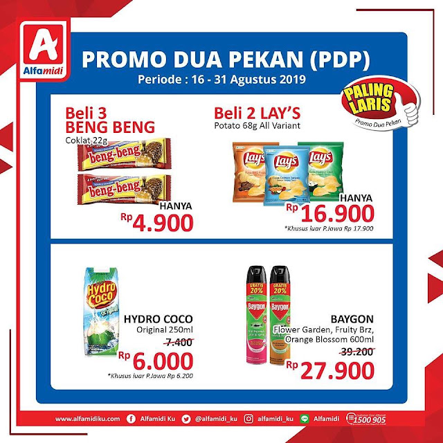 #Alfamidi - #Promo Katalog Dua Pekan Periode 16 - 31 Agustus 2019