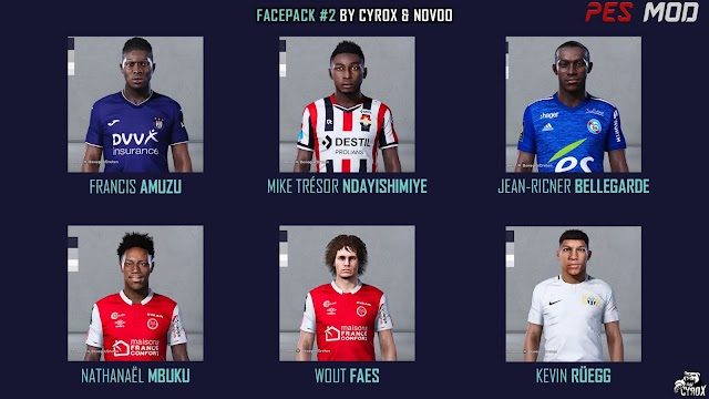 PES 2020 & PES 2021 Facepack v2 By cYrox & NoVoO