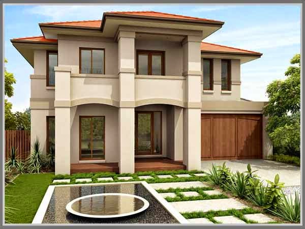 Desain Rumah Minimalis Bergaya Eropa  Nan Cantik