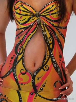 body painting woman   Venus Wallpapers