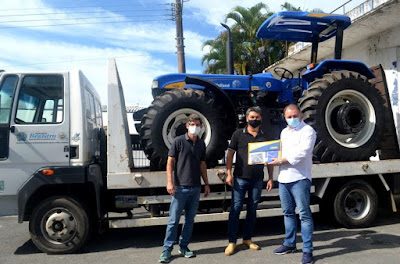 Registro-SP recebe Maquinários Agrícolas