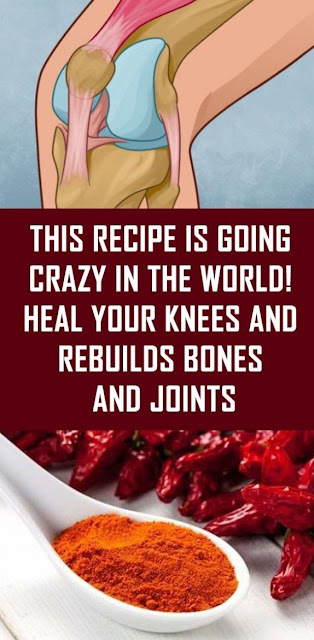 People Are Going Crazy Over This Recipe! It Heals The Knees And Rebuilds The Bones And Joints