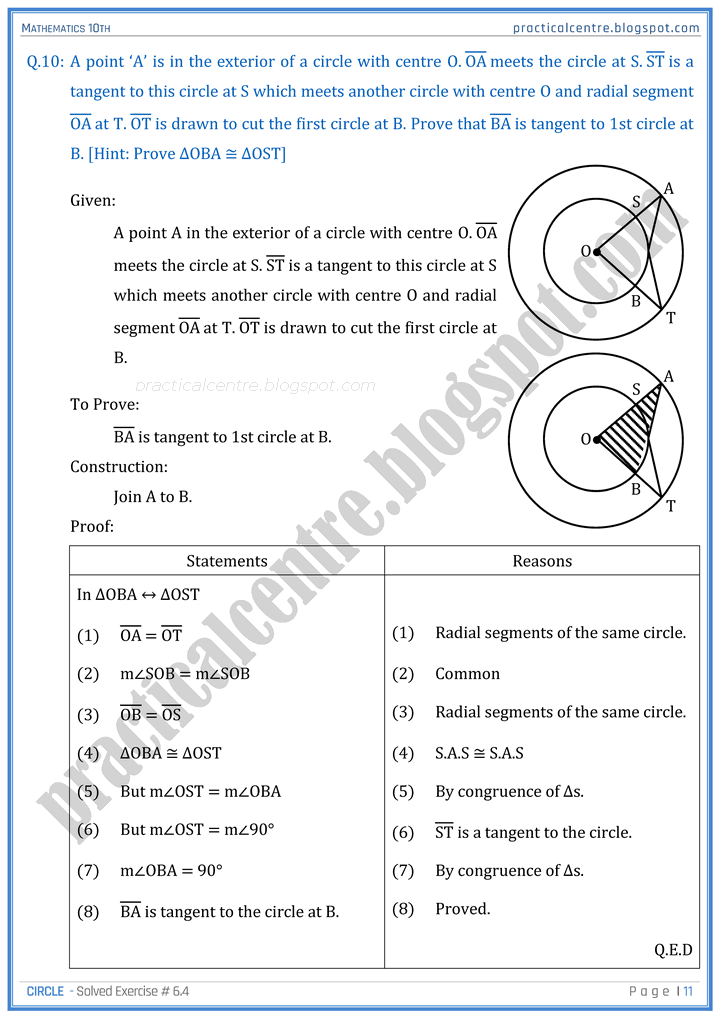 circle-exercise-6-4-mathematics-10th