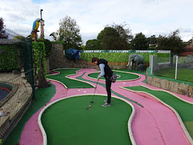 Crazy Golf at Riverside Park in Stourport on Severn