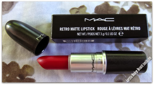 MAC COSMETICS Matte Lipstick Ruby Woo 