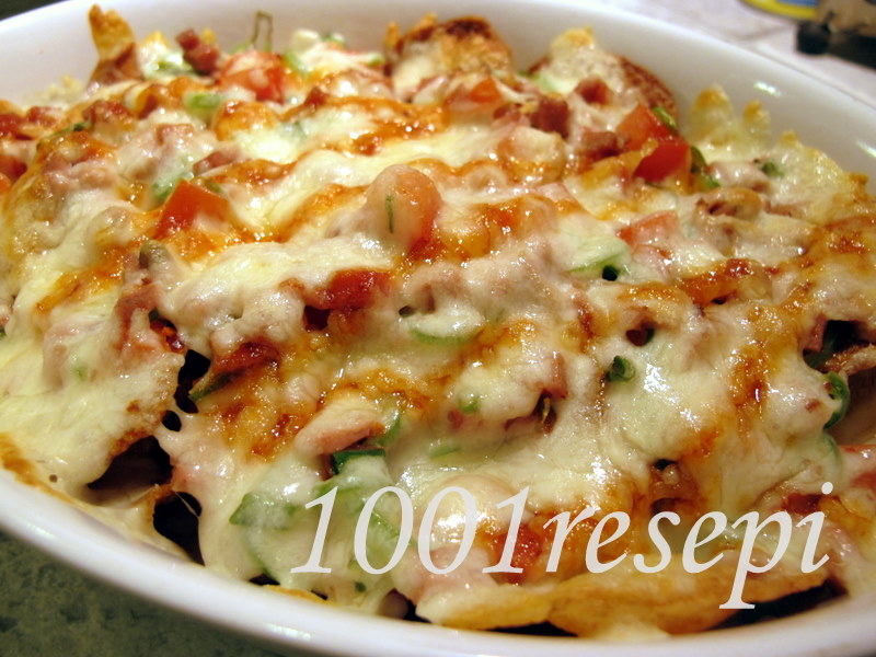 Koleksi 1001 Resepi: potato chip and mozarella