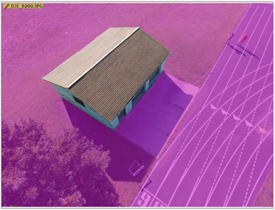 Fig 8.1: Annotated Storage Shed Photo