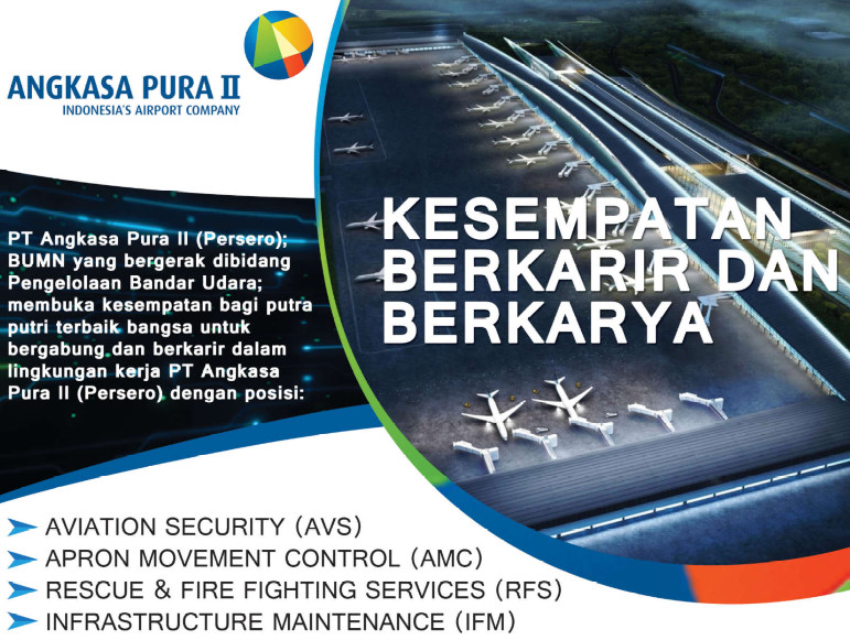 Karir PT.Angkasa Pura II - PPM-REKRUTMEN.COM  Info Karir 