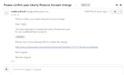 9. Confirm email payment processor changed