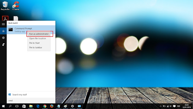 command prompt windows 10