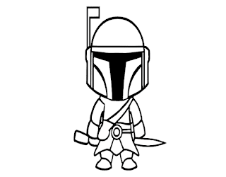 Boba Fett Drawing