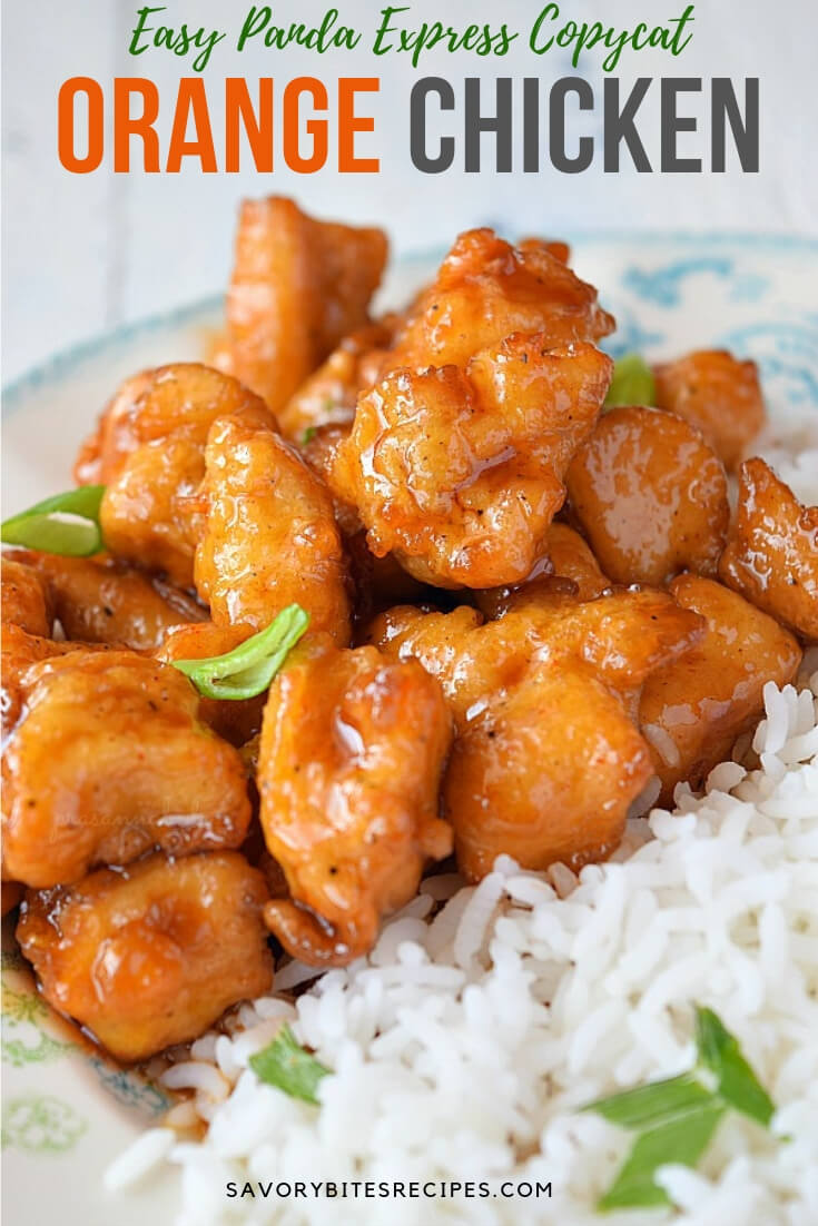 Orange Chicken Panda Express Copycat Recipe Savory Bites Recipes A Food Blog With Quick And Easy Recipes