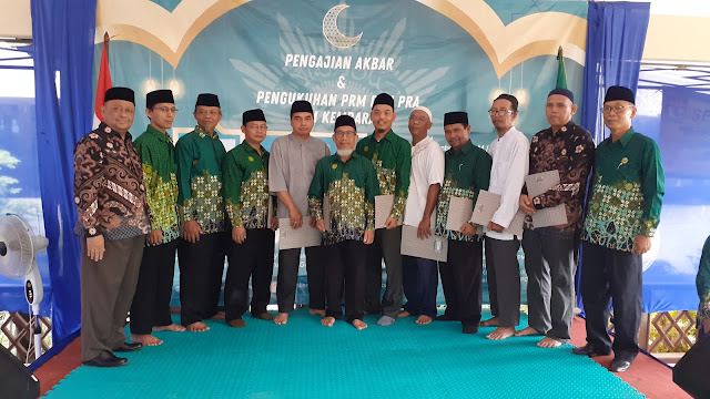 Pertama Kali Di Kembaran semarak dengan Pengajian Akbar Muhammadiyah