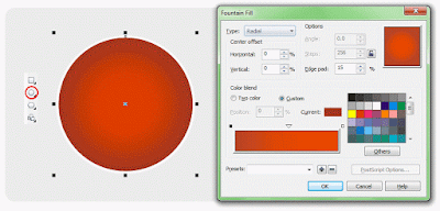 Tutorial Membuat Logo AC Milan dengan CorelDRAW X4