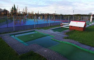 Mini Golf course in Southport's King's Gardens