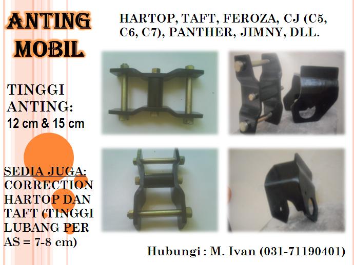 GynoModified World: PROMO : JUAL ANTING MOBIL MODIFIKASI 