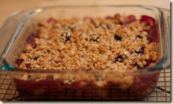 Simple Cookery Blackberry & Apple Crumble