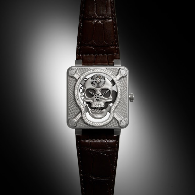 FIFA World Cup 2018 Speical: Swiss Limited Edition Replica Bell & Ross BR 01 Laughing Skull Watch Review