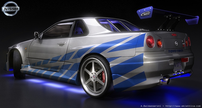 NISSAN skyline GTR r34 wallpaper