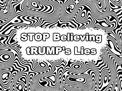 MEME - gvan42 - STOP Believing tRUMP's Lies - Free Coloring Book Art