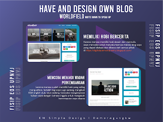 Design own Blog