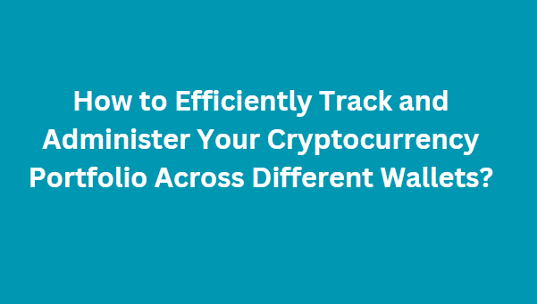 How to Efficiently Track and Administer Your Cryptocurrency Portfolio Across Different Wallets?