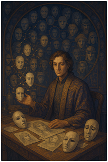 Illustration of a Personadaedalist