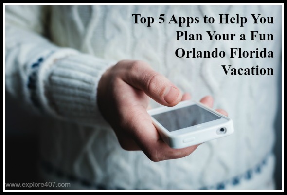 These are great mobile apps in searching vacation spots in Orlando FL.