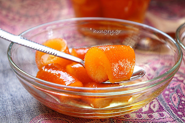 Γλυκό του Κουταλιού Πορτοκάλι σε Ρολάκια