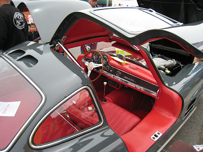 Pismo Classic 195457 Mercedes Benz 300SL Gullwing interior