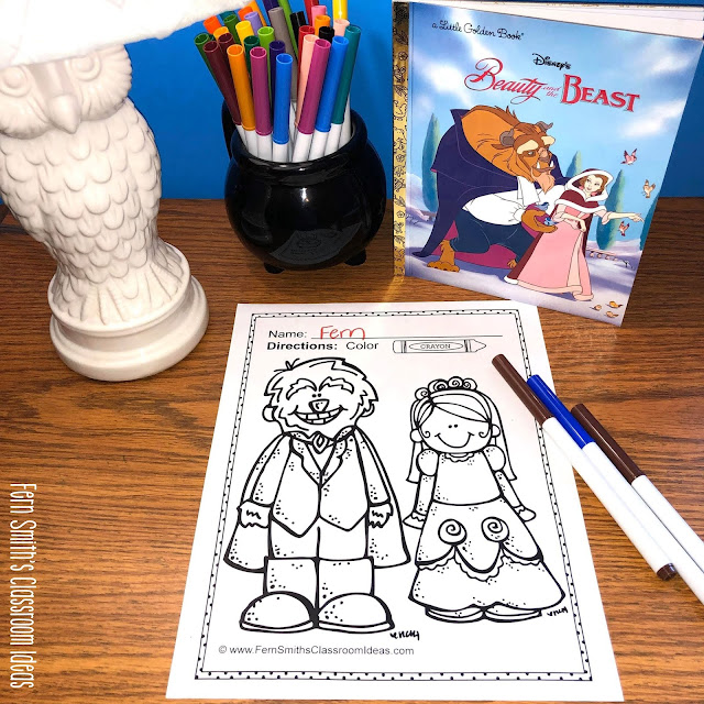 Grab These Classic Children's Stories Coloring Book Pages For Your Students Today!