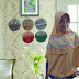 (TP) Bergo / Jilbab Instand Brukat Motif Import