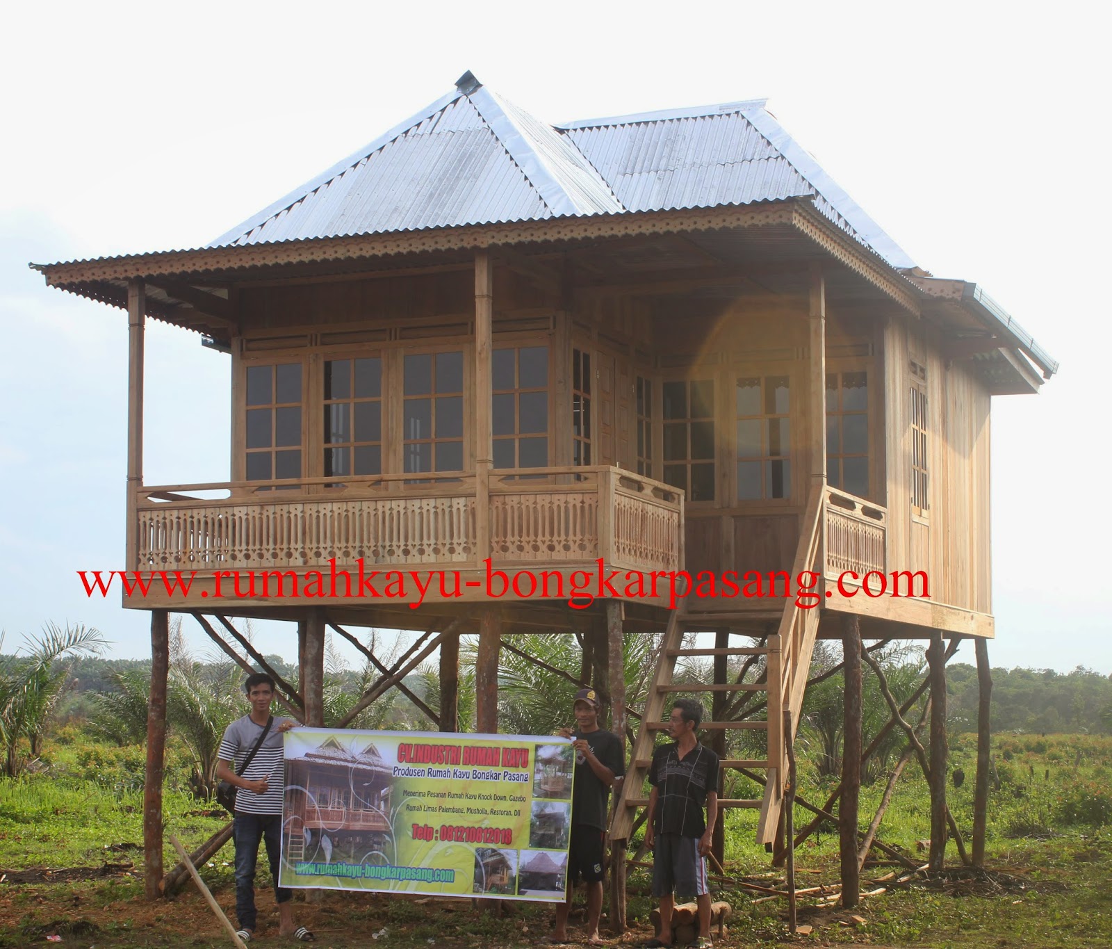  Rumah  Kayu  Bongkar Pasang Produsen Rumah  Knock Down 