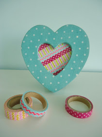 Dinki Dots Craft: Washi Tape Picture