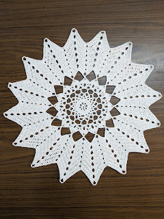 16-POINT STAR DOILY - a free crochet pattern from Sweet Nothings Crochet