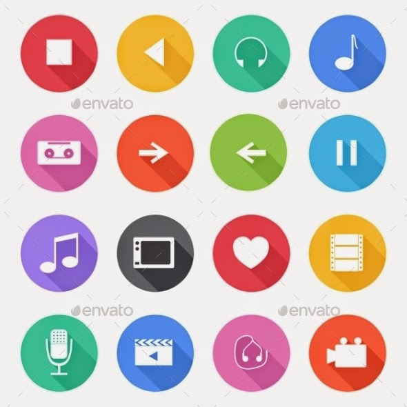 multimedia icons