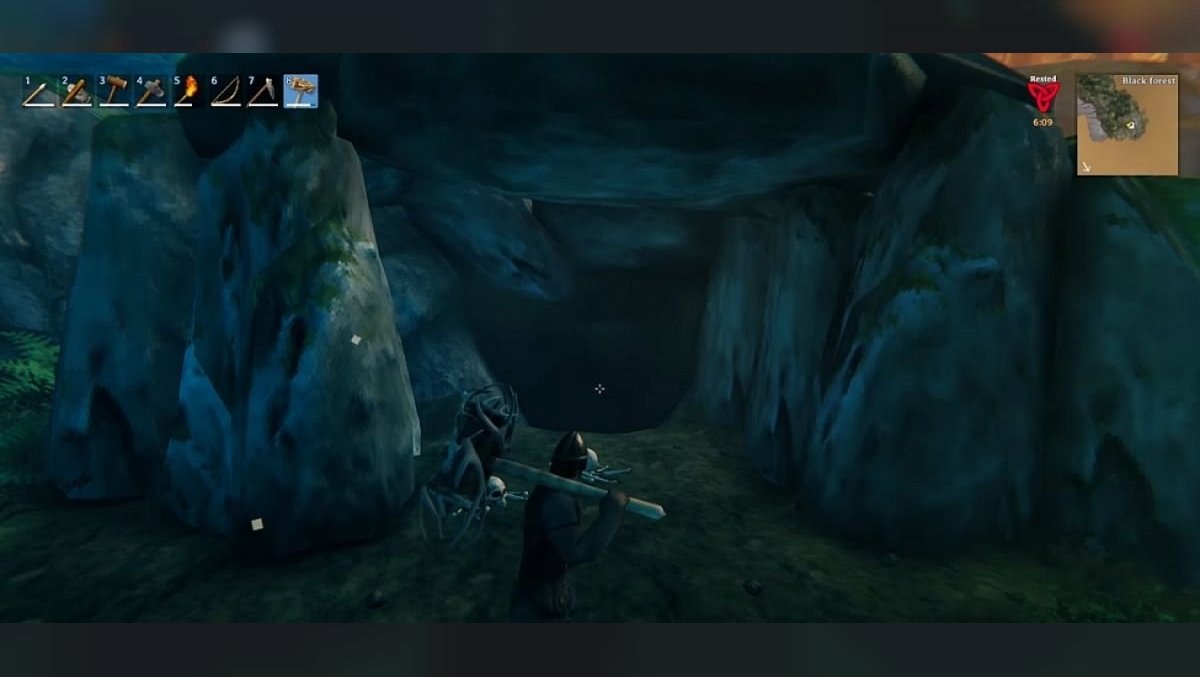 Where to find the cave and troll skin in Valheim. How to kill a troll in battle