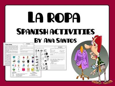  La ropa- Spanish activities