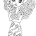 Lovely Free Printable Ever after High Coloring Pages