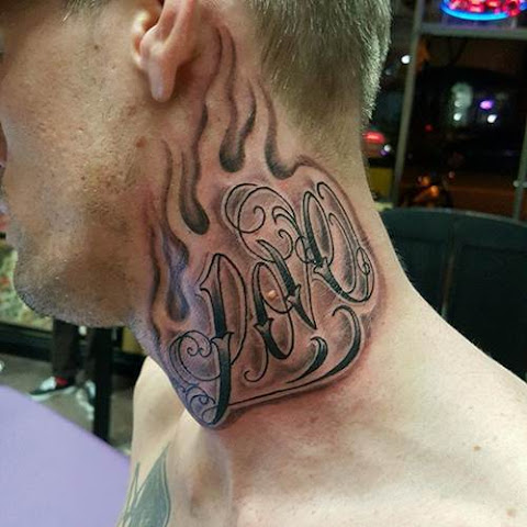 Childhood Heart-Throb Aaron Carter Gets A Massive Neck Tattoo