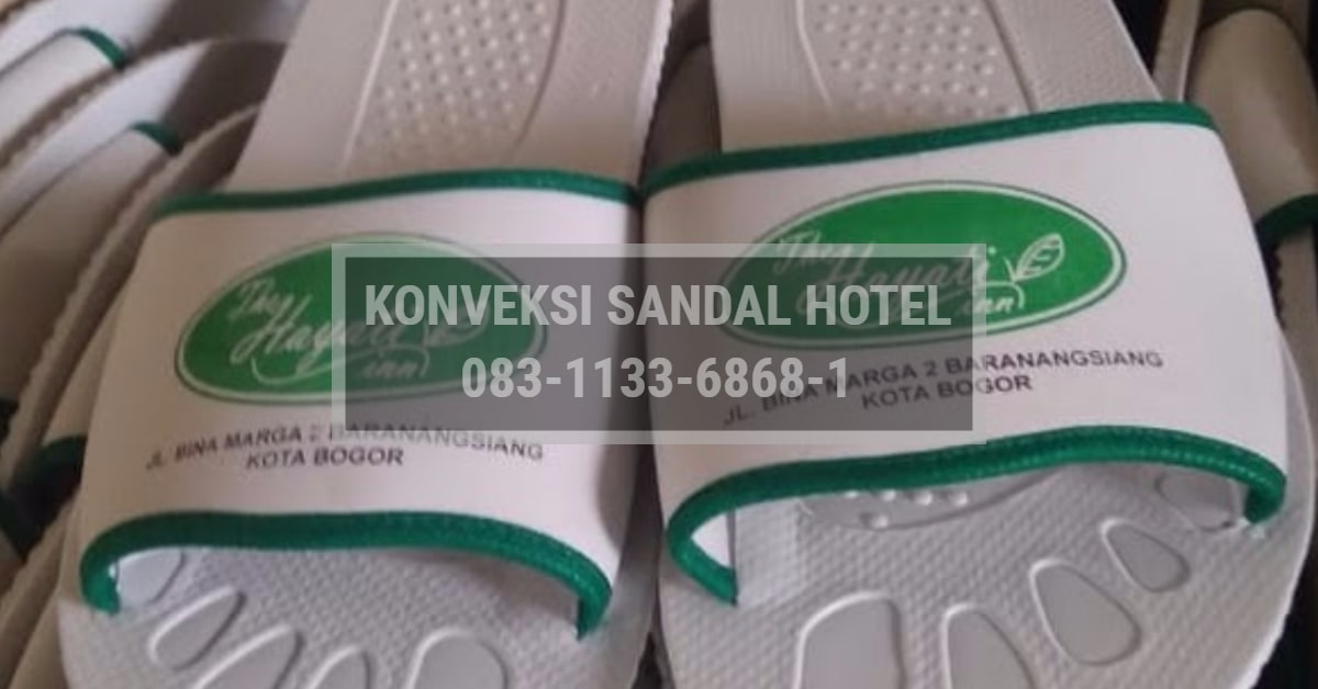Konveksi Sandal Hotel Parigi - Jawara Sandal Hotel