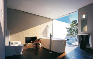Hansgrohe has many other innovative bathroom designs too. Images follow: