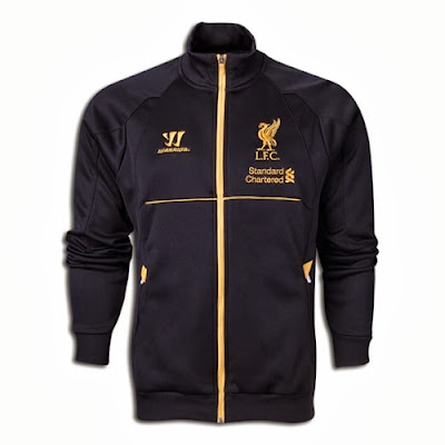 Jaket Grade Ori Liverpool Black Warrior Walkout 2013-2014