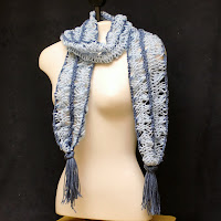 This Hairpin Lace Scarf is now on sale!