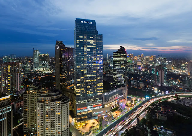 raffles tower gedung tertinggi ke empat di kota jakarta