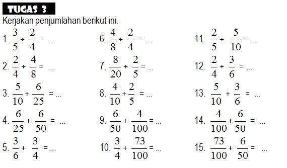 MATEMATIK DUNIAKU: LATIHAN