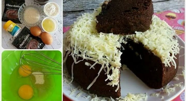 Resep Brownies Kukus Sederhana Rasa Coklat dan Keju